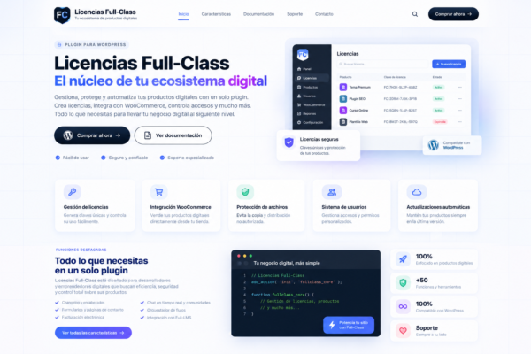 ¿Que tanto trabajo ahorro si adquiero Licencia Full Class?